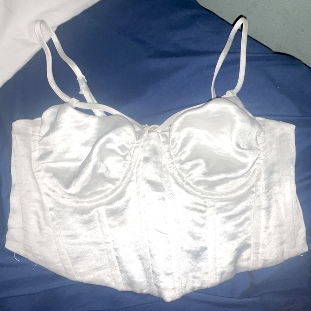 White Corset-like top!